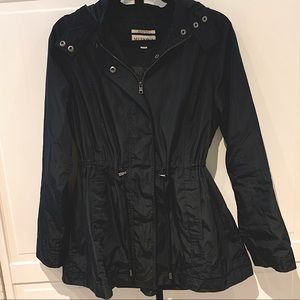 Merona Target Women's Black Rain Jacket